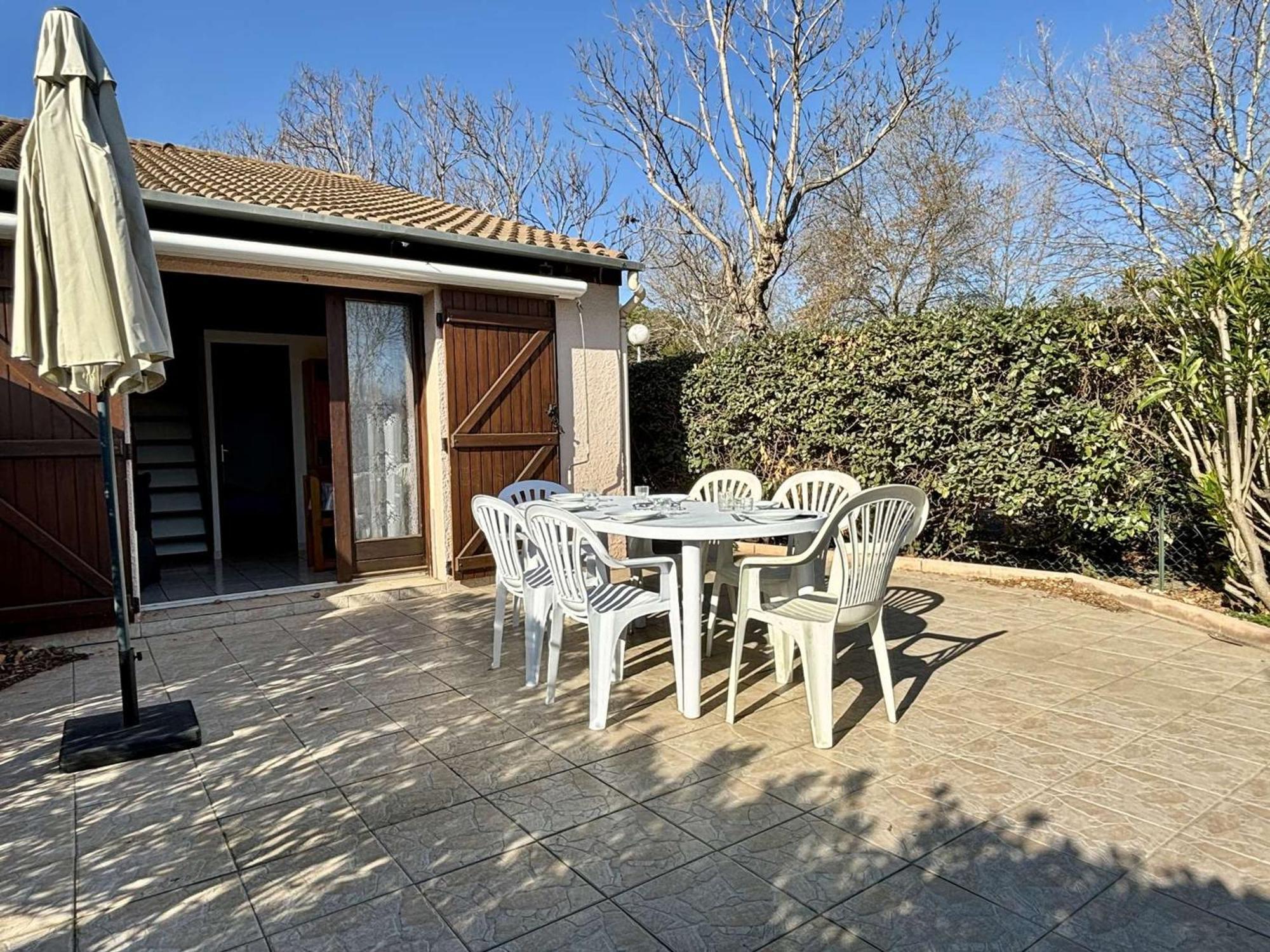 Maison 2 Pieces Avec Mezzanine, Piscine Et Parking Prives, 6 Couchages A 700M De La Plage - Argeles-Sur-Mer - Fr-1-225-74 외부 사진