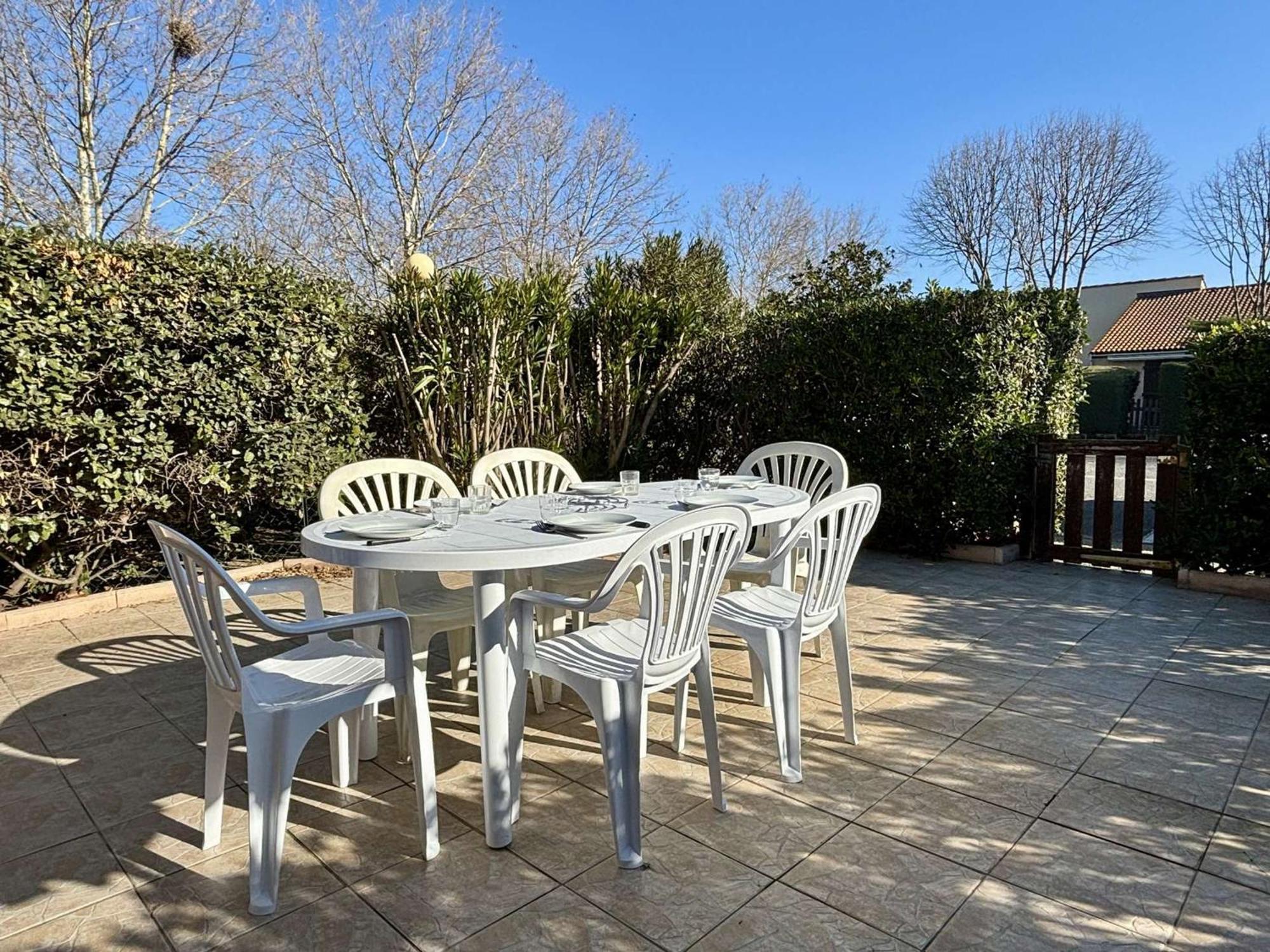 Maison 2 Pieces Avec Mezzanine, Piscine Et Parking Prives, 6 Couchages A 700M De La Plage - Argeles-Sur-Mer - Fr-1-225-74 외부 사진